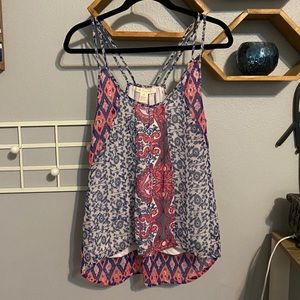 Shrinking Violet Strappy Racerback Tank